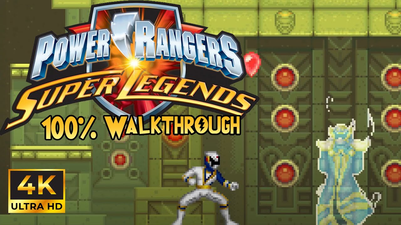 Full 100% Walkthrough Power Rangers Super Legends [Nintendo DS, NDS]