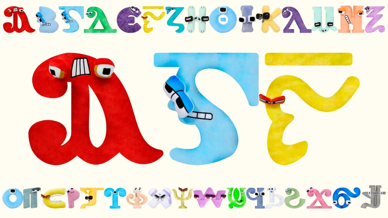 Coptic Alphabet Lore Snakes transform Plush Toys