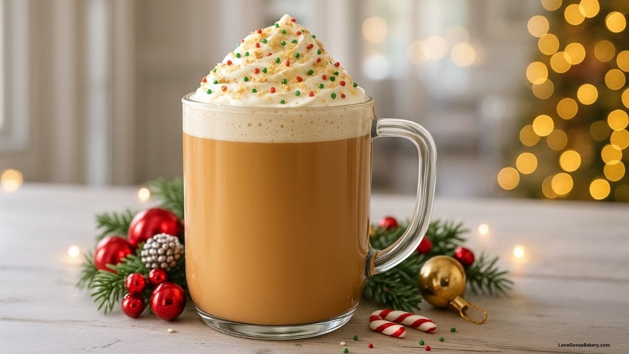 Homemade Starbucks Sugar Cookie Latte | Copycat Recipe