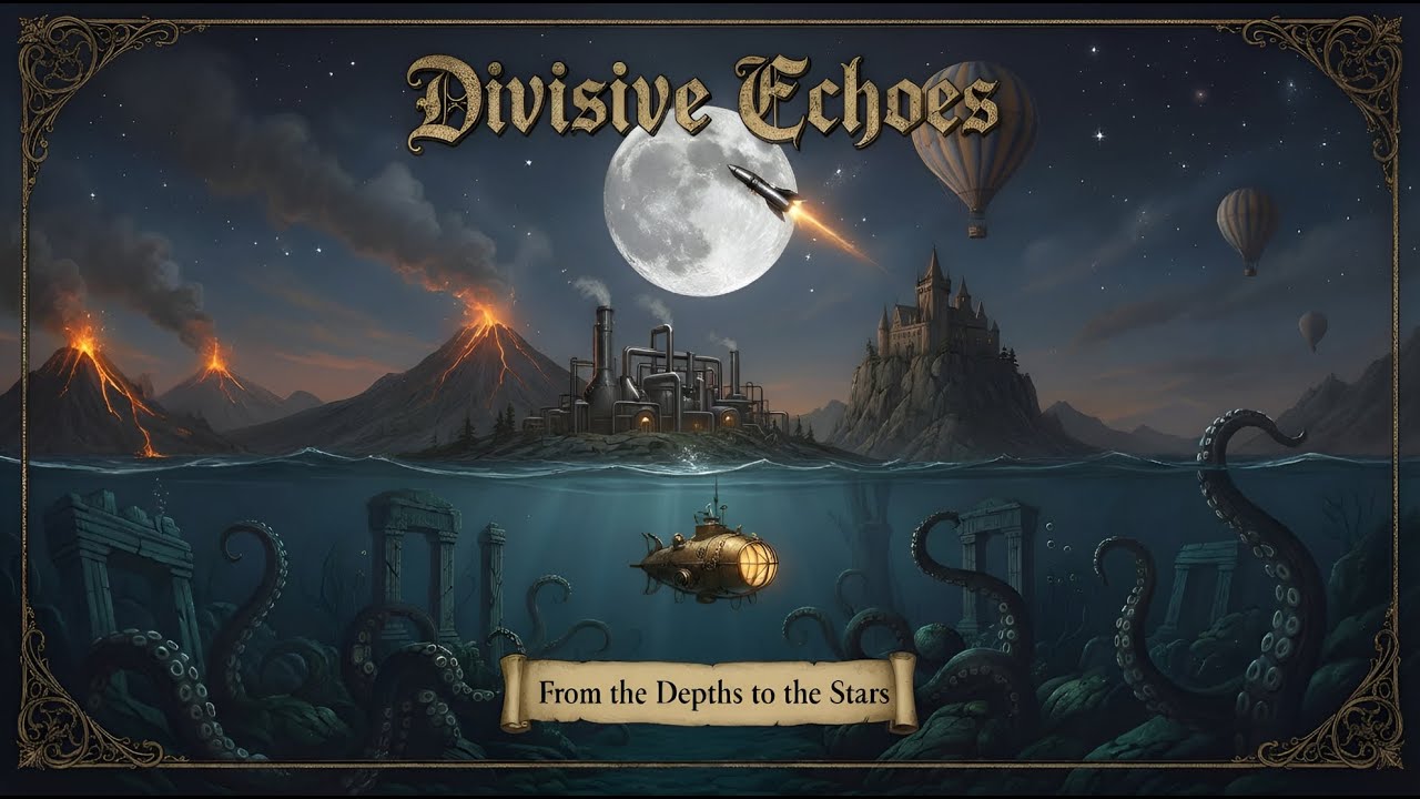 From the Depths to the Stars (2026) – Divisive Echoes | Full Concept Album (Jules Verne Inspired)