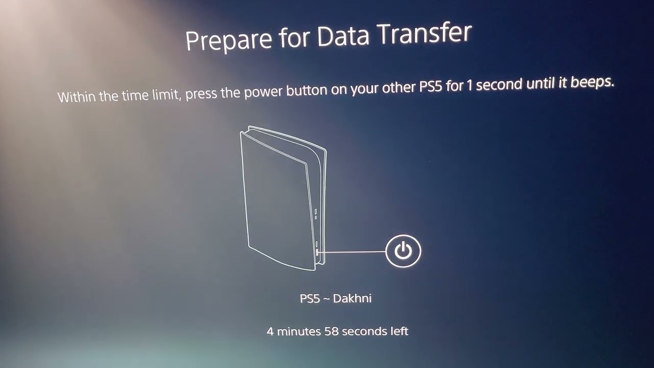 Transferring from Base PS5 Phat CFI-1200 to PlayStation® 5 Pro™ in 4K HDR10+