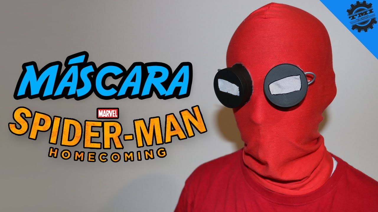 Como Fazer a Máscara Caseira do Homem Aranha (ft. Projeto Corneta)