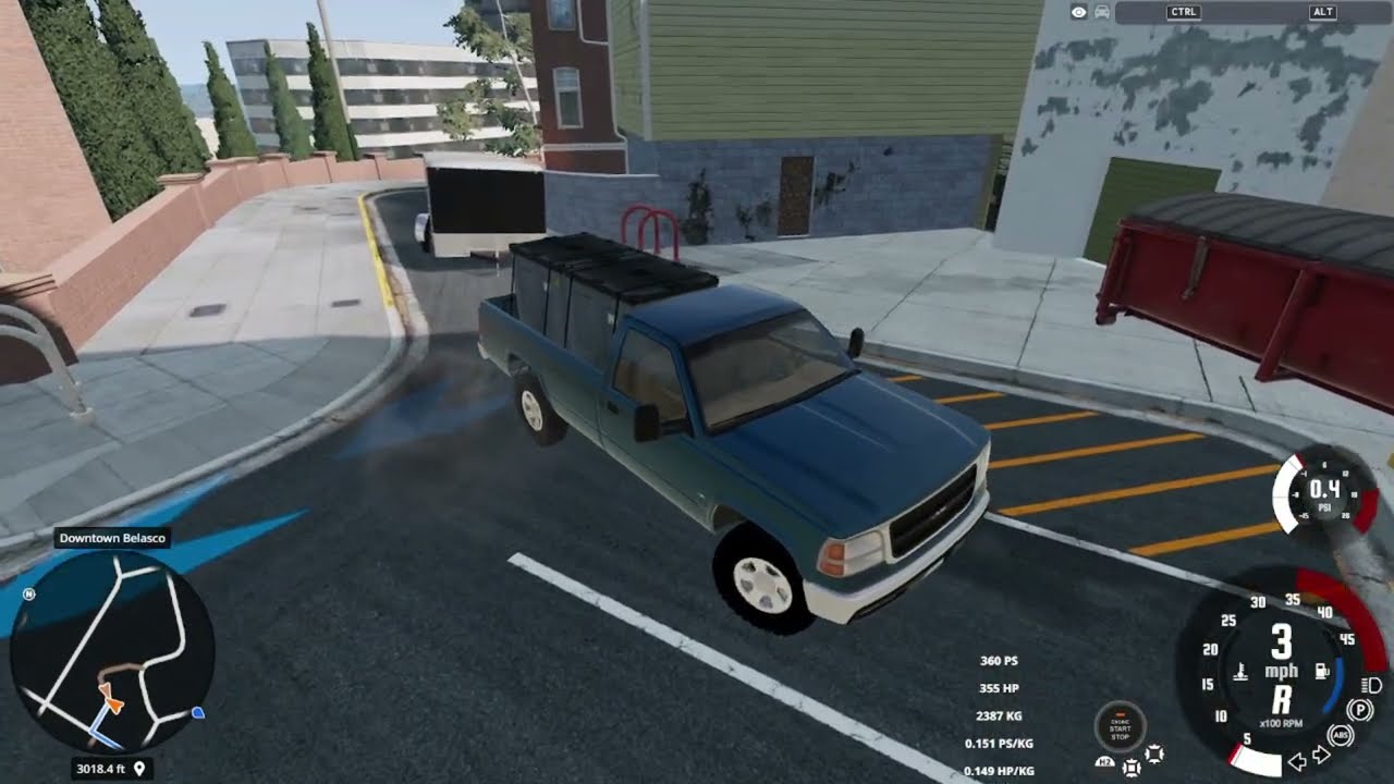 Upgrading My Truck And Buying A New House In BeamNG Carrer Mod!