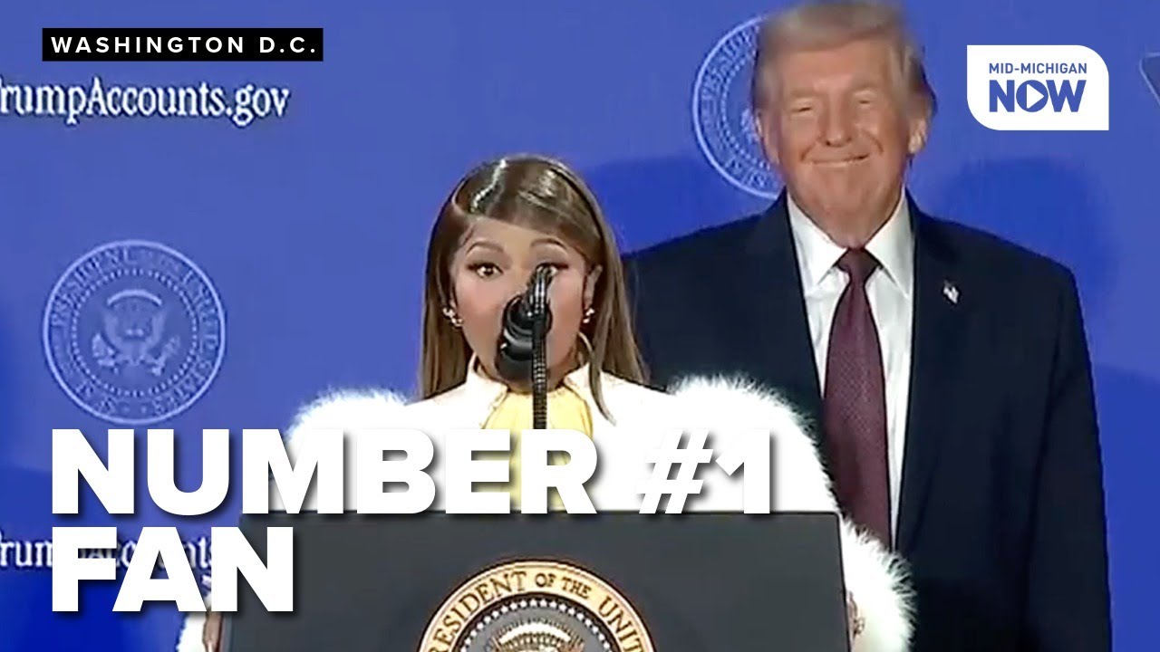 Nicki Minaj joins Trump on stage: 'I’m His No. 1 Fan'