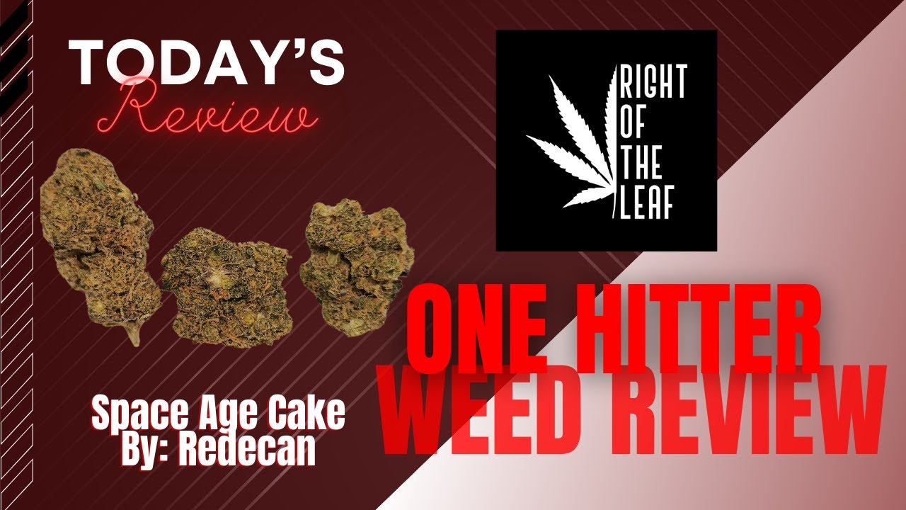 Space Age Cake by Redecan | One Hitter Weed Review 🚀🌿