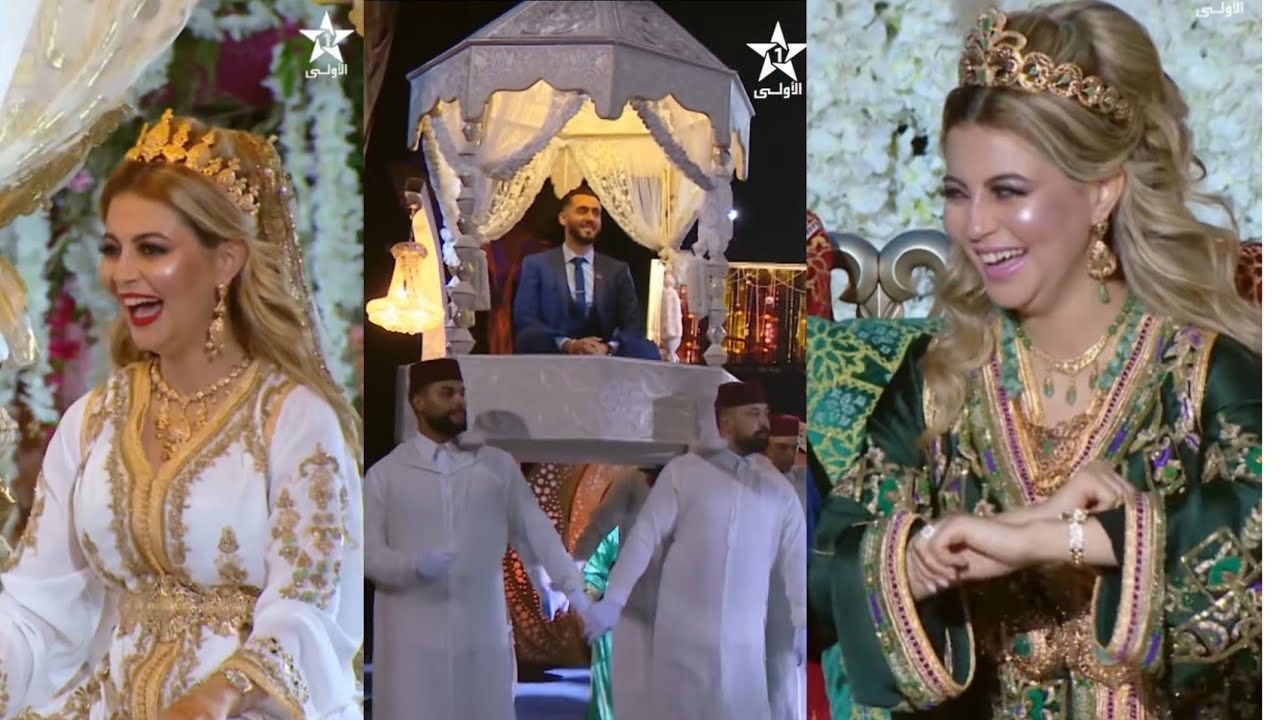العرس الاسطوري للفائزين في لالة العروسة سكينة ومحمد 2022
