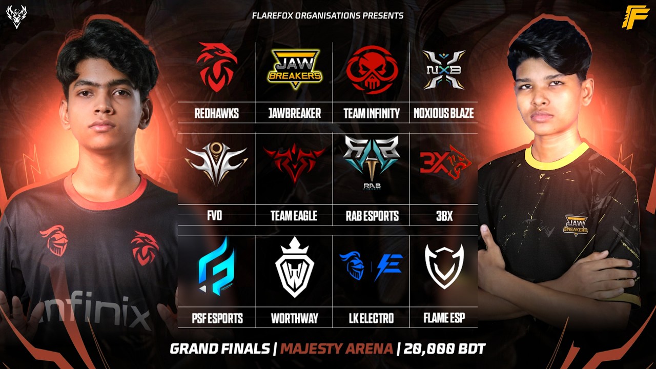 [🔴LIVE] GRAND FINAL | MAJESTY ARENA SSN 1 | FLAREFOX ORGANISATION @KUTTUSH-u5r