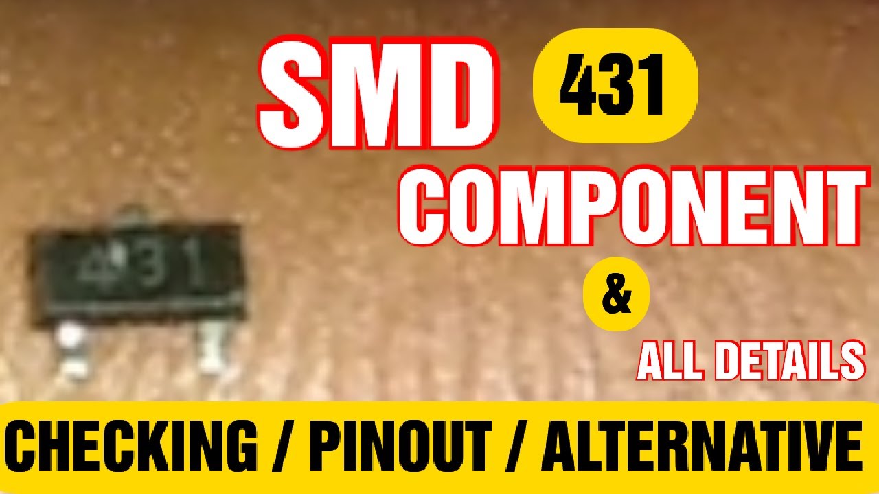 tl431 smd component checking l test tl431 l check tl431 l TL431 smd component l pinout l alternative