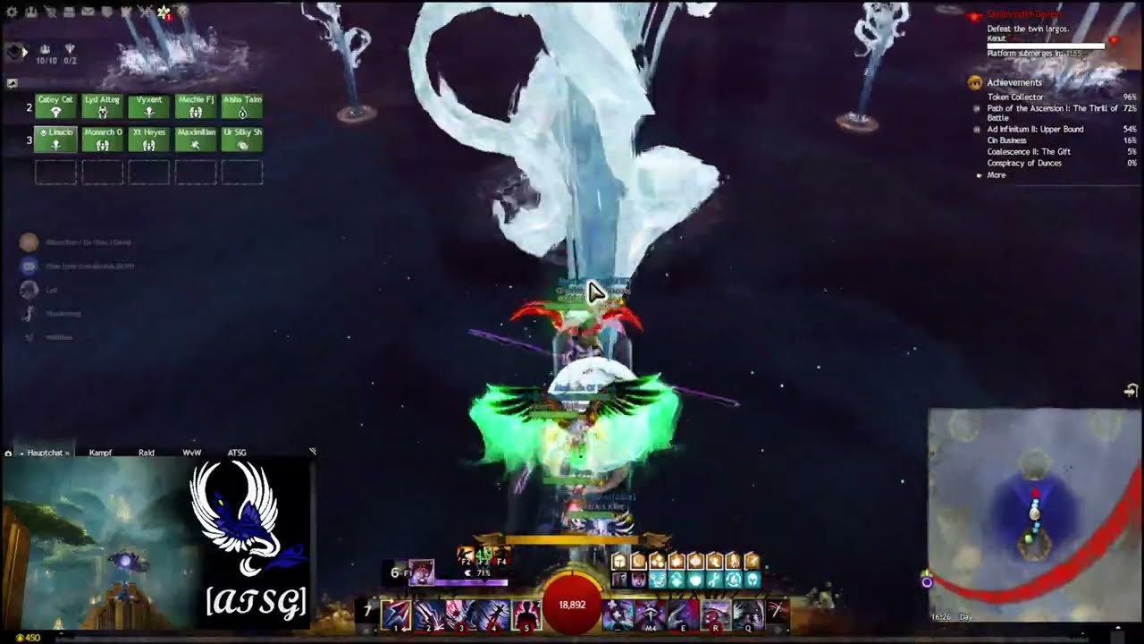 GW2 W6 Power Chrono, Condi Renegade, Kite Deadeye PoV