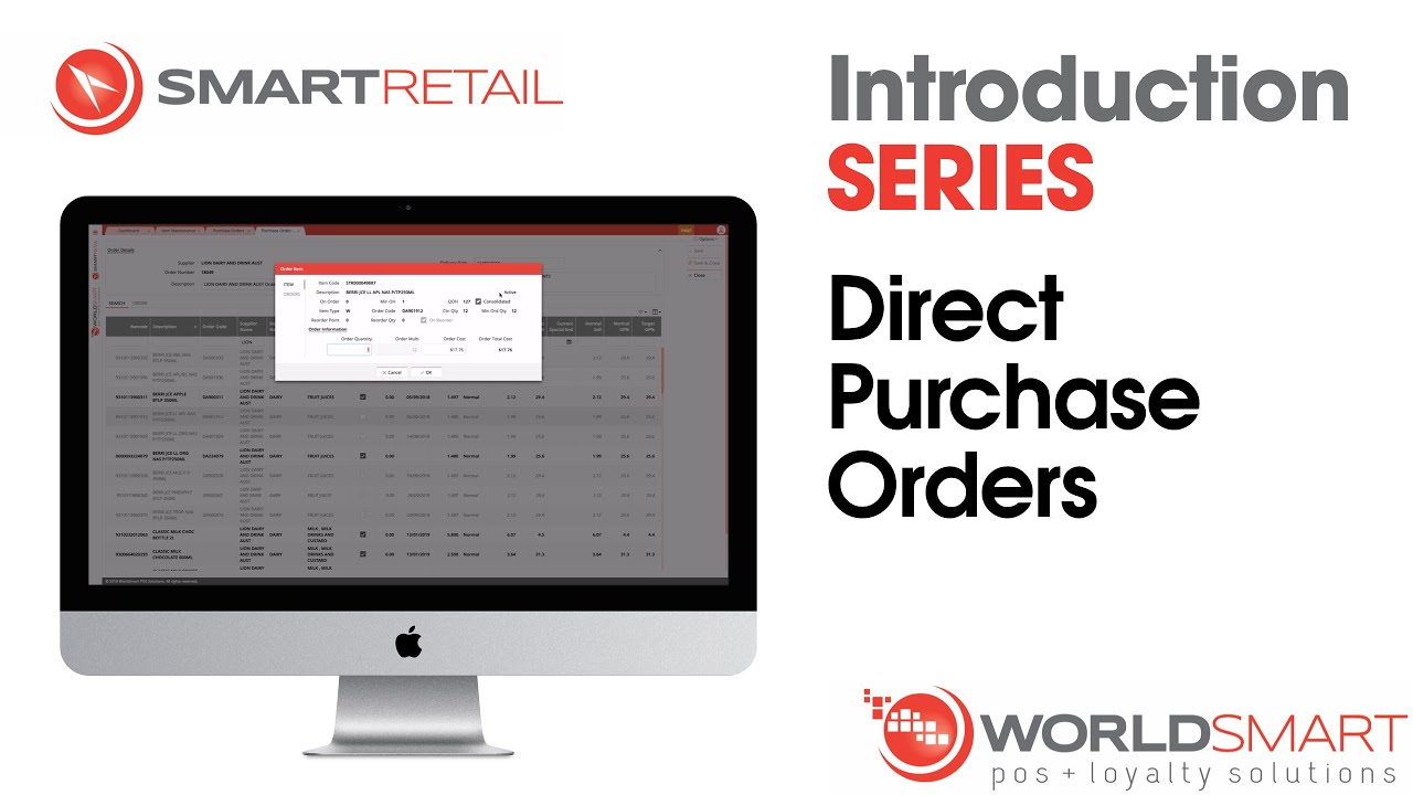 Introduction to Purchase Orders for direct suppliers