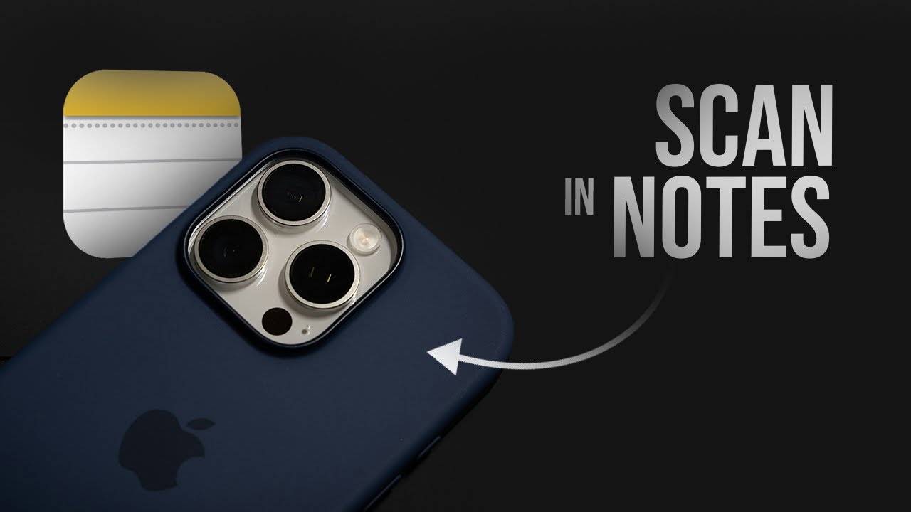 How to Scan in iPhone Notes (tutorial)