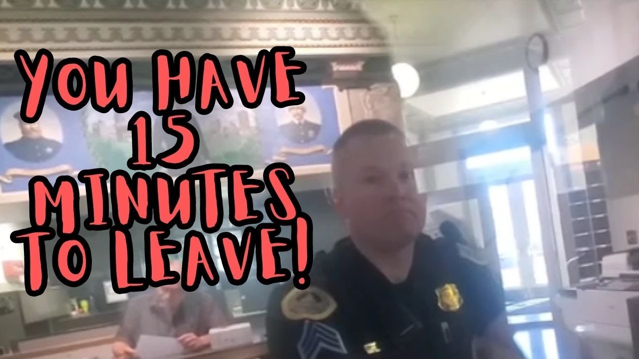 Frauditor is Given 15 Minutes to Leave or Be Arrested! What will he choose?!?