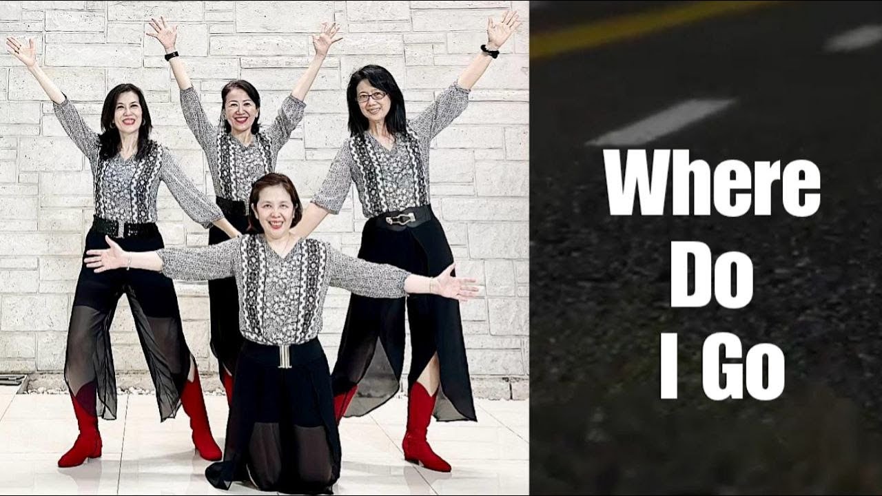 Where Do I Go Line Dance (demo & count)