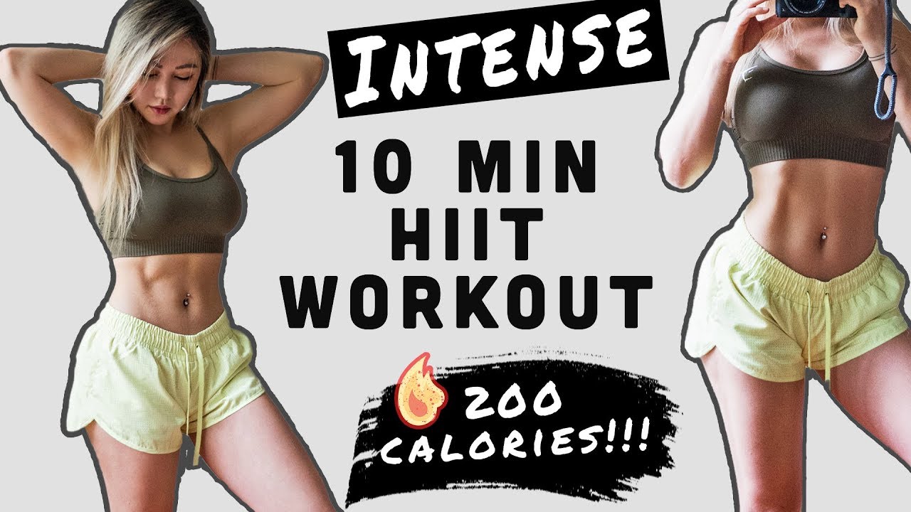 INTENSYWNY TRENING HIIT | SPAL 200 KALORII W 10 MINUT
