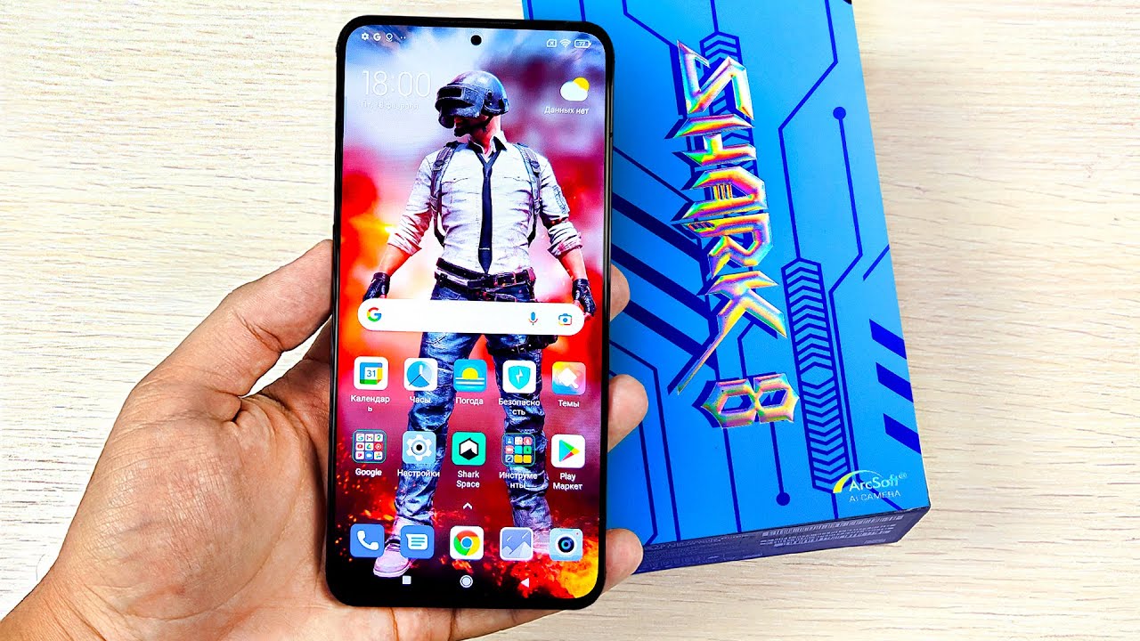Я Взял КРУТОЙ ИГРОВОЙ СМАРТФОН с Aliexpress за КОПЕЙКИ!🔥16\256Gb, 120Hz, 64mp, BLACKVIEW SHARK 8