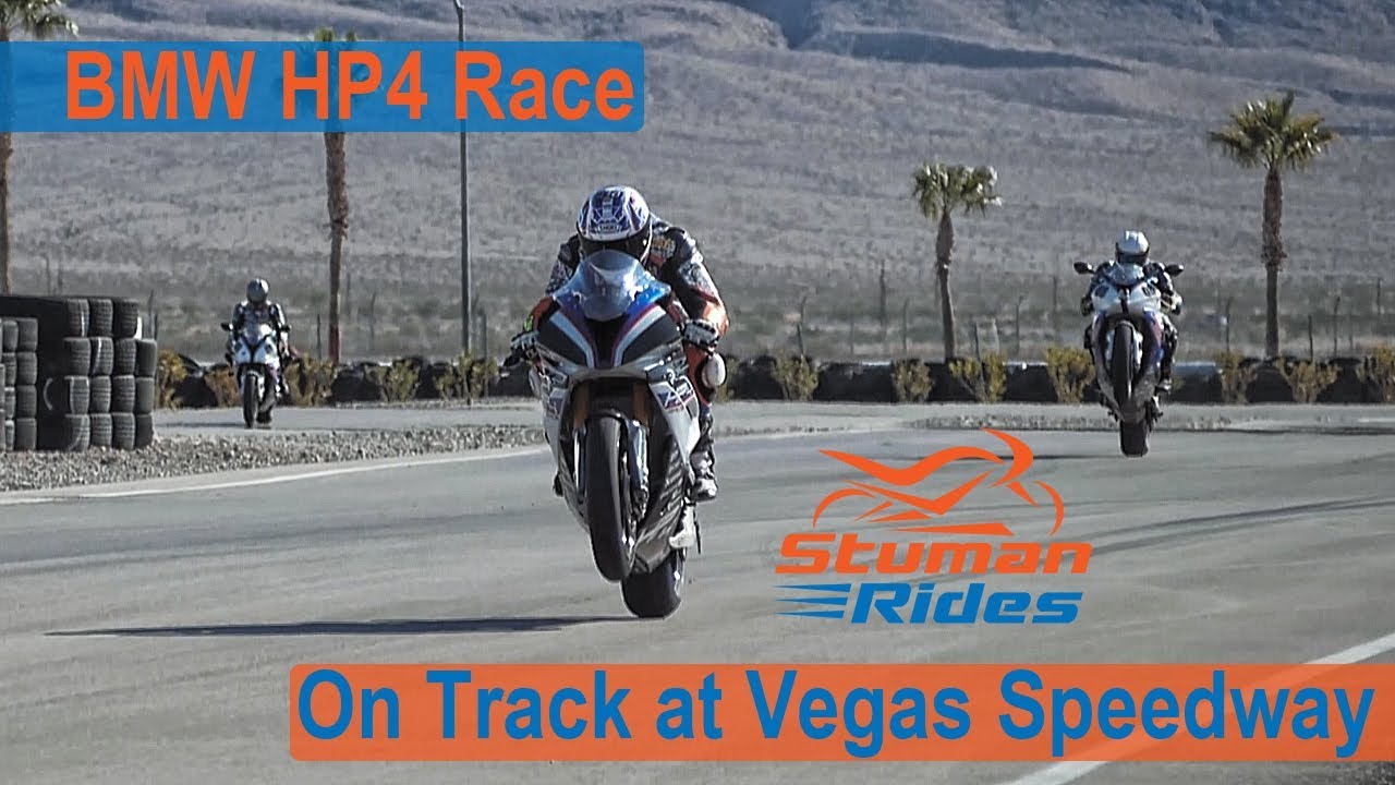 Riding the BMW HP4 Race Motorcycle