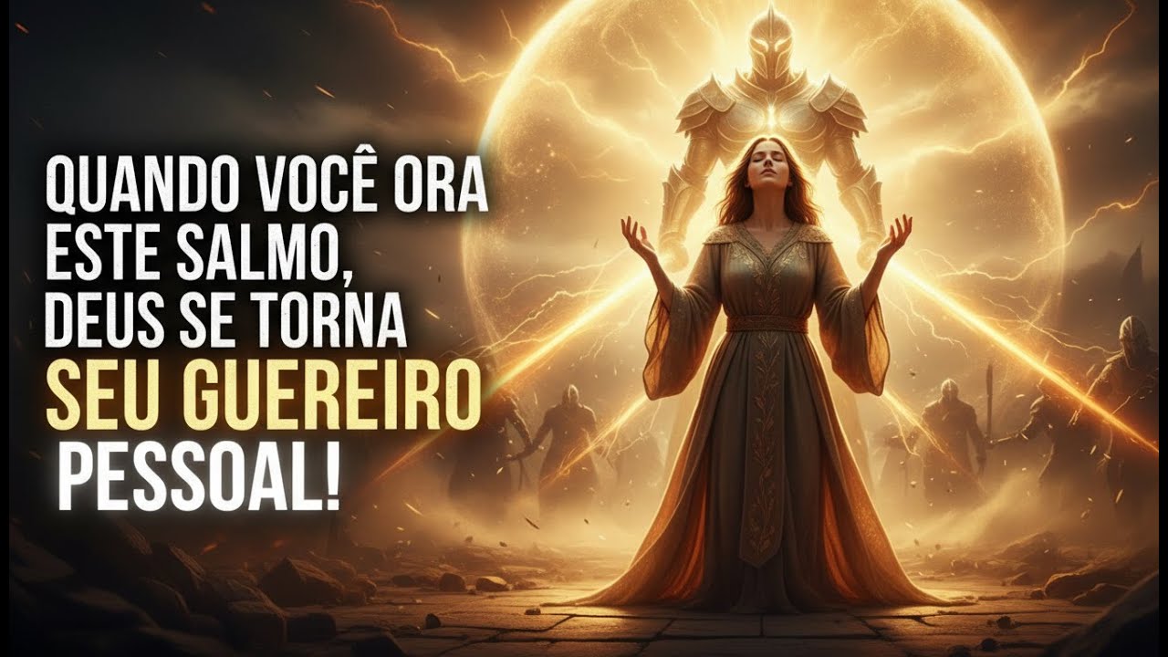 O Salmo 35 que ATIVA DEUS para Lutar Suas Batalhas Pessoais (Revelação Urgente!)