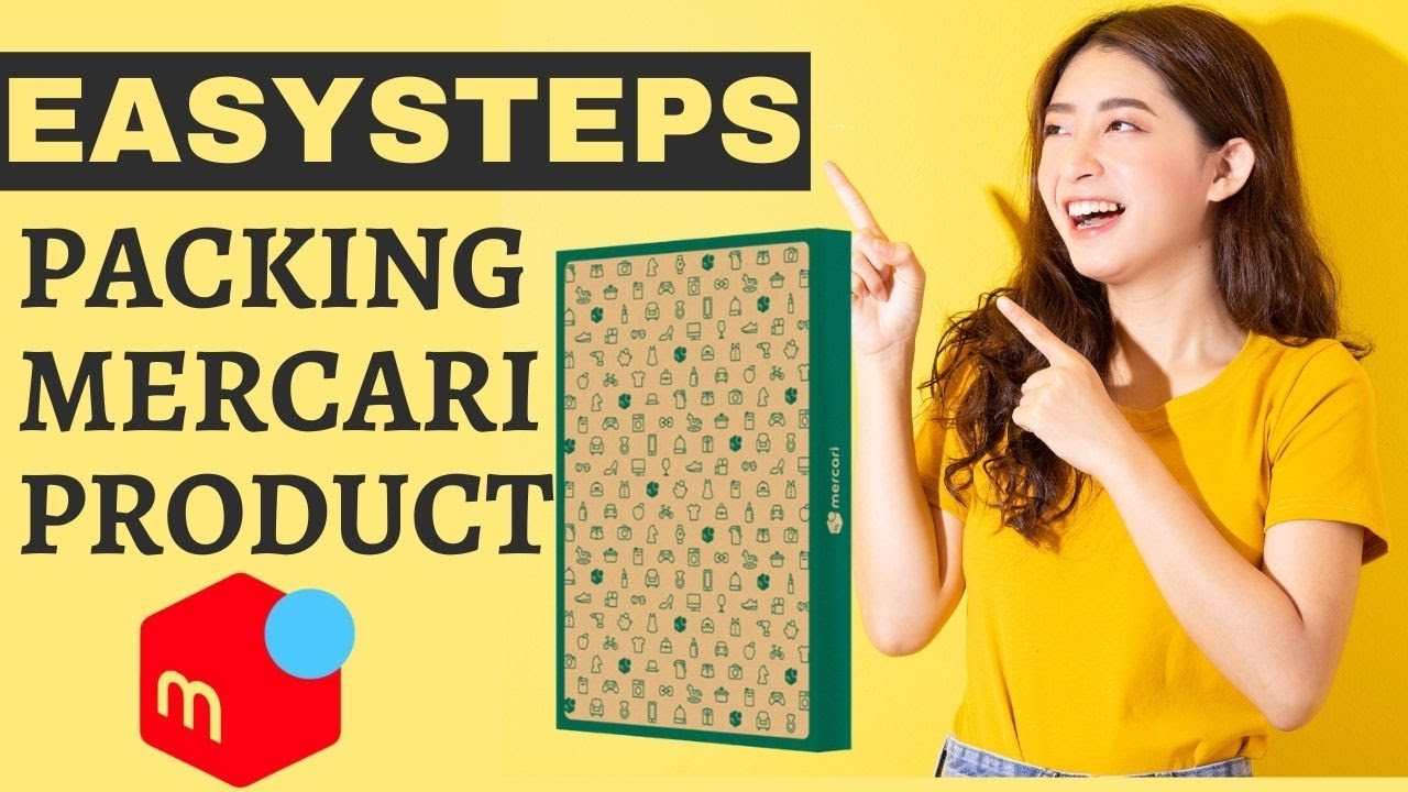 Easy steps to pack sold product in Nekopos Mercari box | How to pack sold product | Mercari Japan