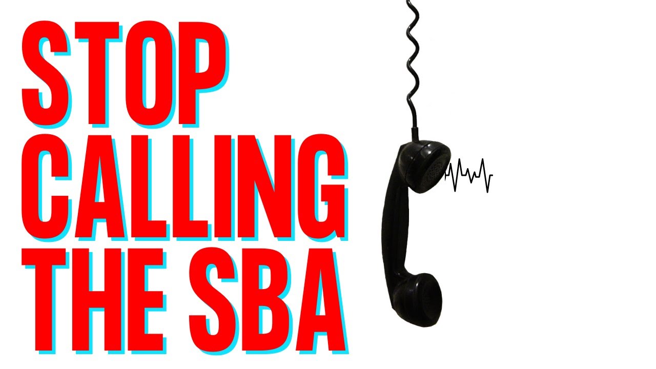 Contacting SBA for Status | Advice You Need but Don't Want to Hear