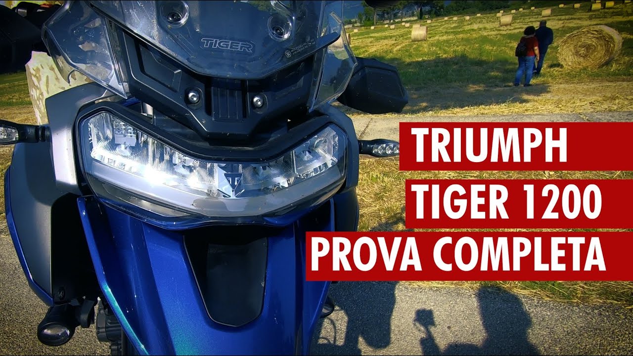 Test TRIUMPH TIGER 1200 GT PRO con Triumph Salerno
