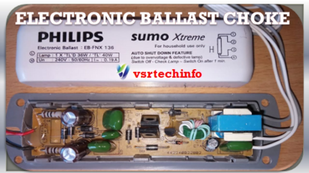 tube light ballast | Electronic Ballast Choke Working Principle | How to install electronic choke