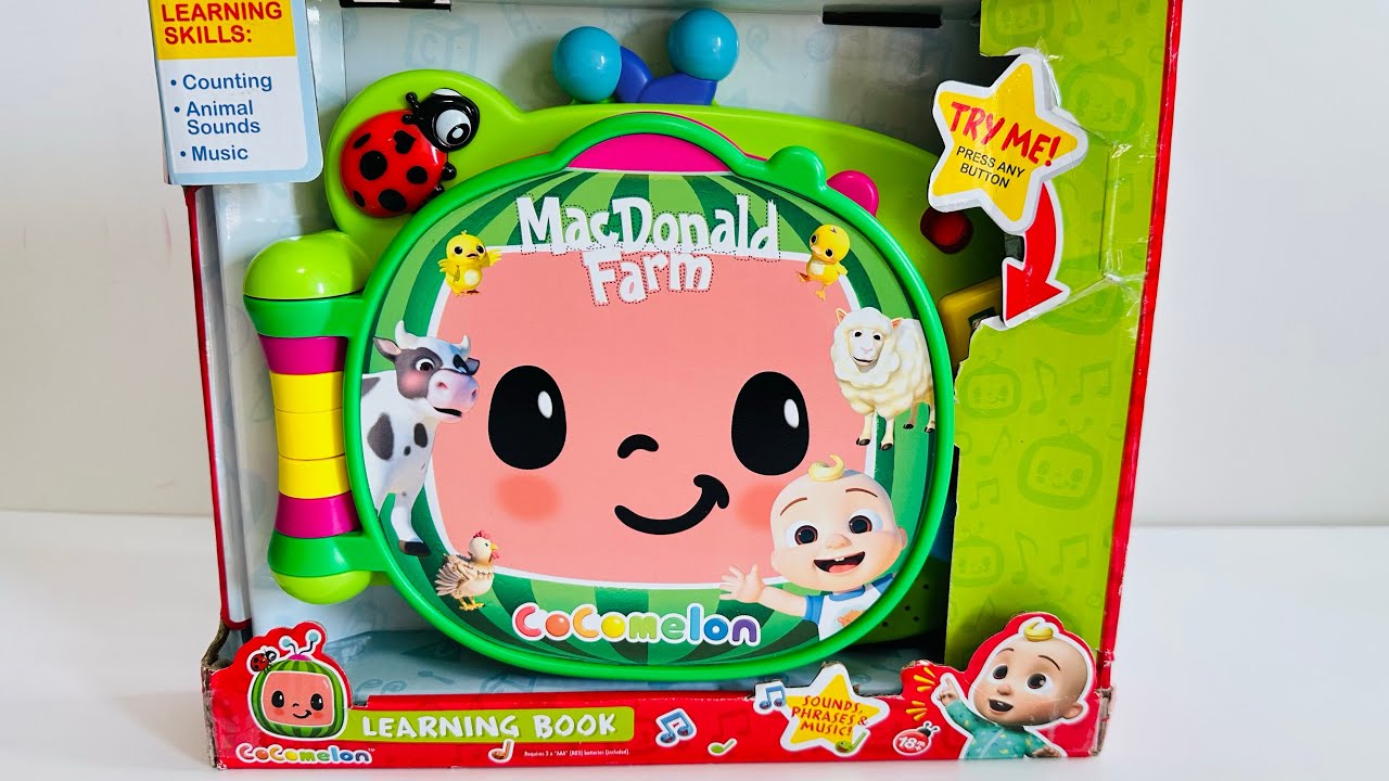 Unboxing Cocomelon LEARNING BOOK - Unboxing Toy & Review