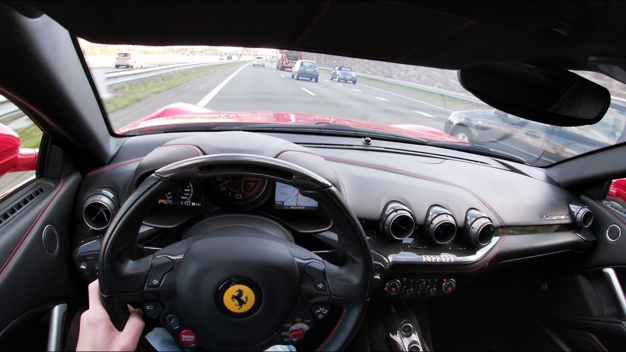 Ferrari F12 POV Test Drive - 6.3 V12