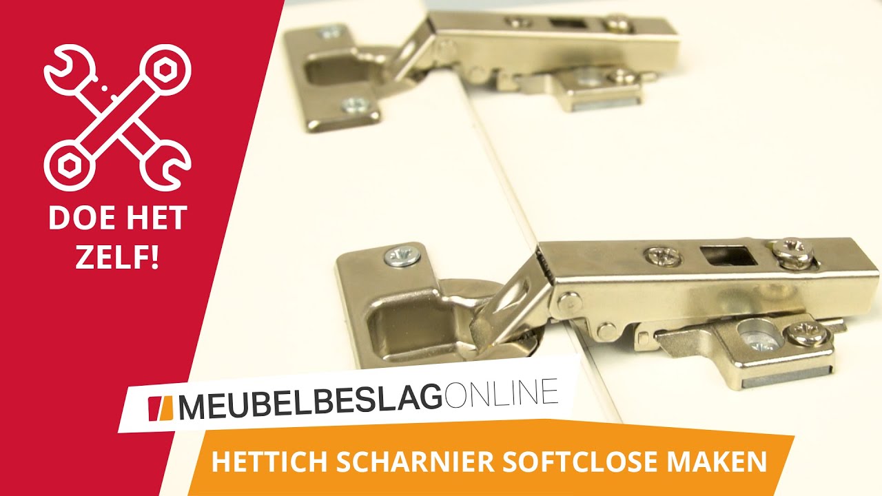 HOE MONTEER JE HETTICH SCHARNIEREN?