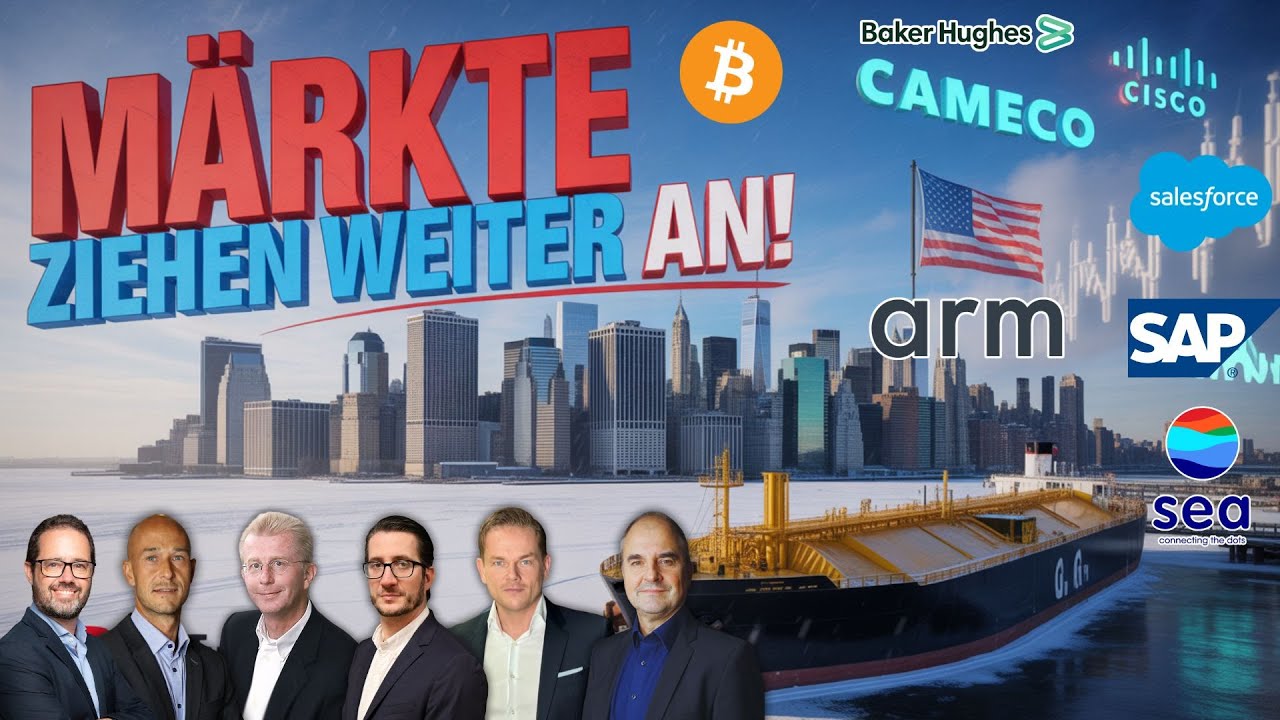 Abgebrüht trotz Trump? US-Handelsstart mit SAP, PAYPAL, TSLA, CRM, BTC, SAP, EURUSD, BTC, ARM,  & Öl