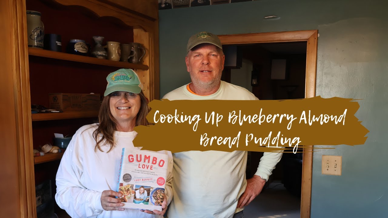 Cooking Up Blueberry Almond Bread Pudding
