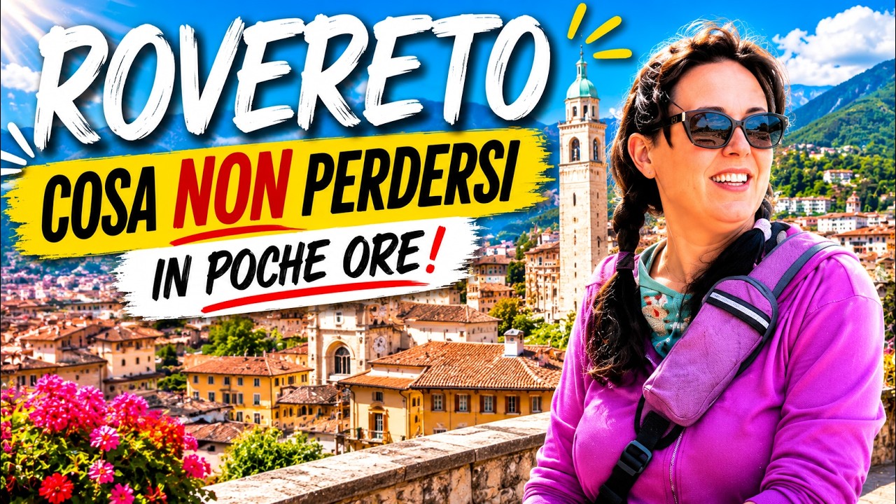 ROVERETO in un Giorno - Travel Vlog -Cosa Vedere e Cosa Fare