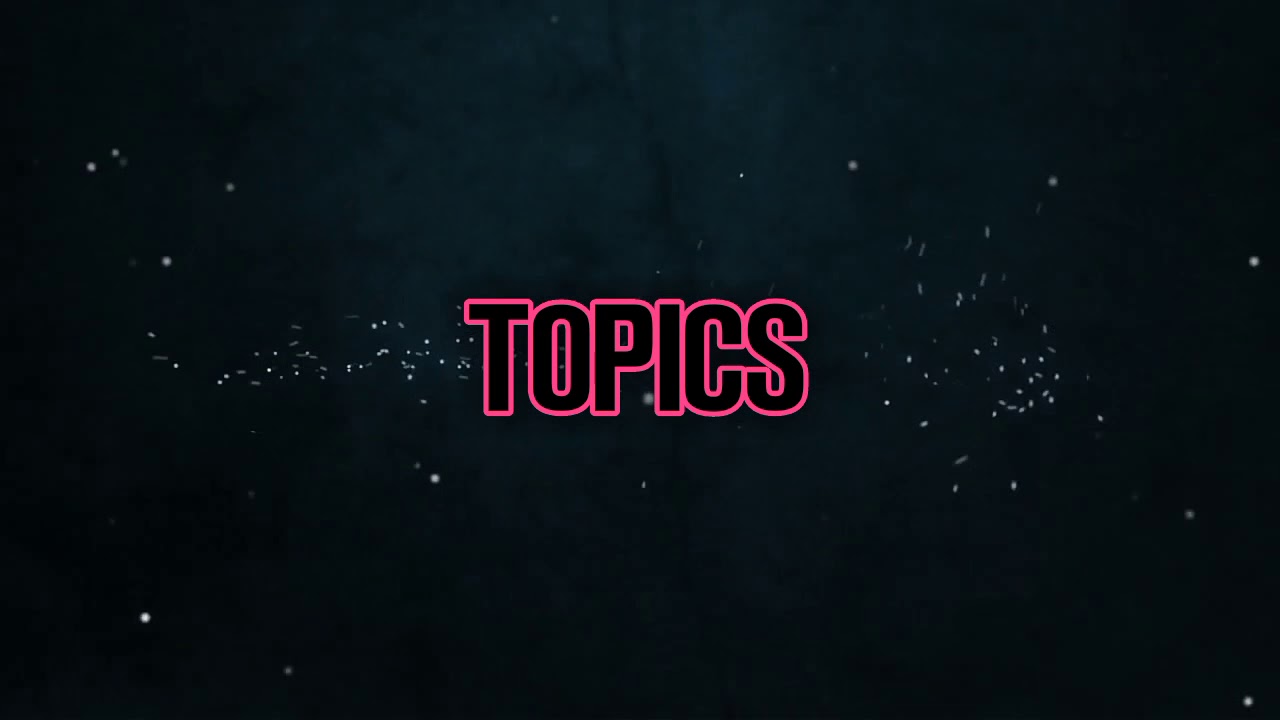 Intro for BeastTopics