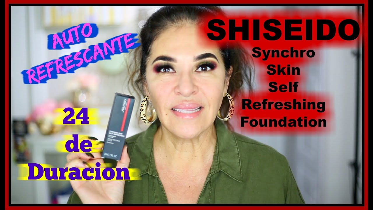 SHISEIDO Synchro Skin Self Refreshing Foundation Reseña |