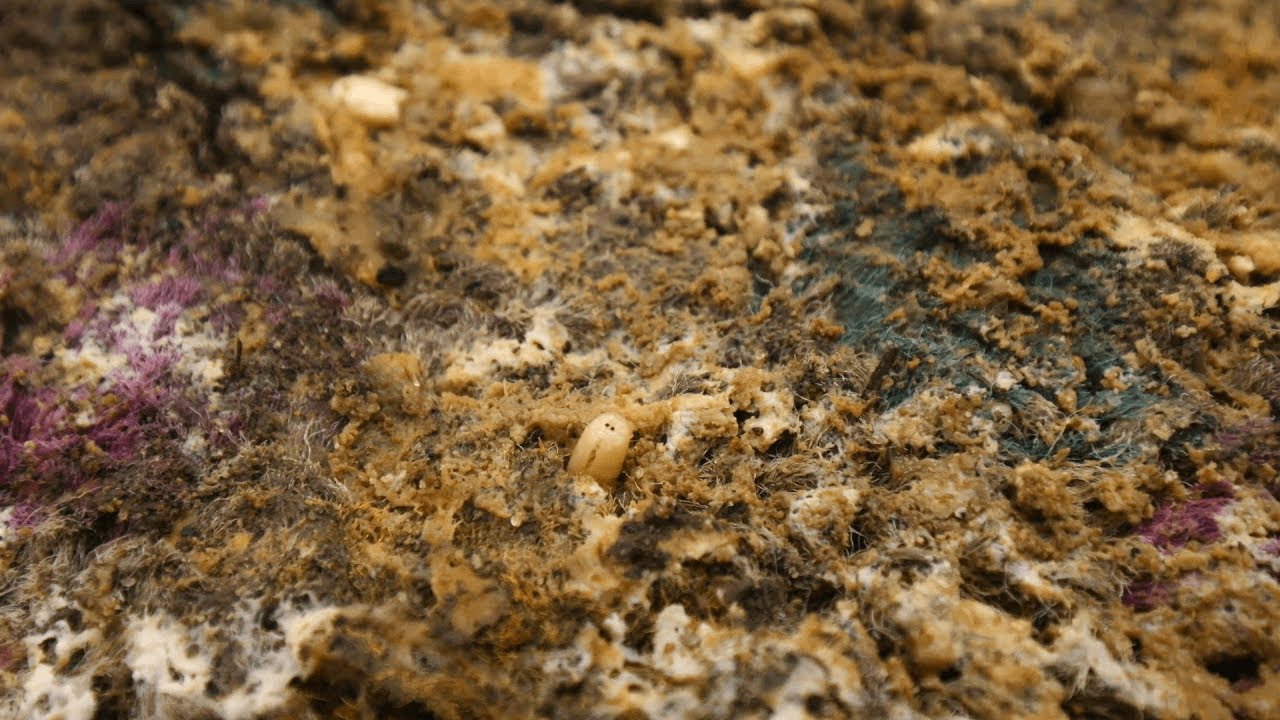 Cleaning a Maggot-Infested Rug to Pristine Condition | Satisfying ASMR Carpet Cleaning