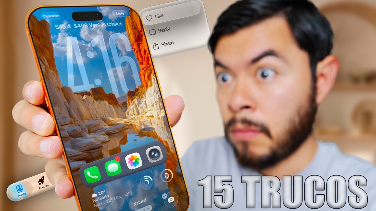💥 iOS 26: 15 TRUCOS que debes activar YA ✅