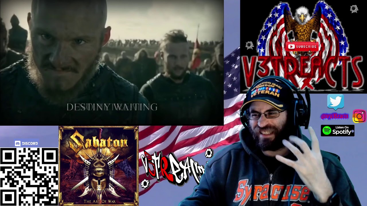#Veteran v3tReacts Reacts 2 #Sabaton 