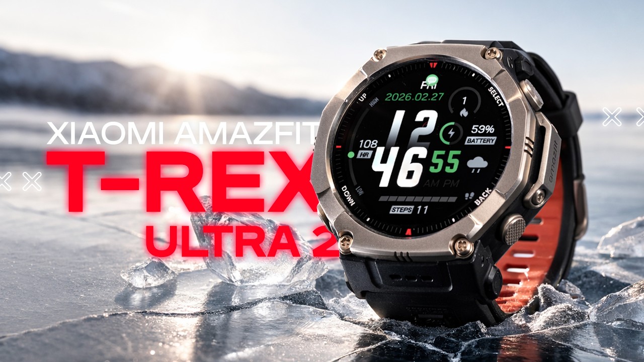 ПРОСТО ЭЛИТА 🔥  УМНЫЕ ЧАСЫ XIAOMI Amazfit T-Rex Ultra 2 смарт часы ОЧЕНЬ БОГАТОГО СПОРТСМЕНА
