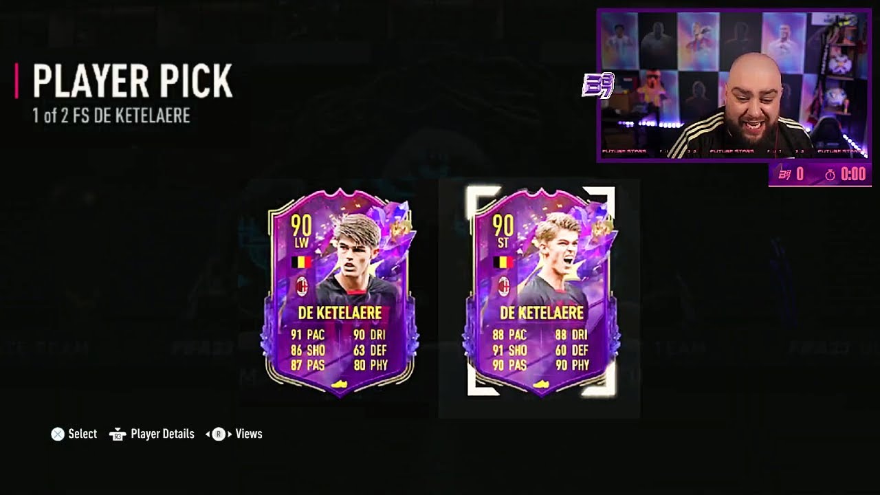 Bateson87 completes De Ketelaere Future Stars Player Pick SBC