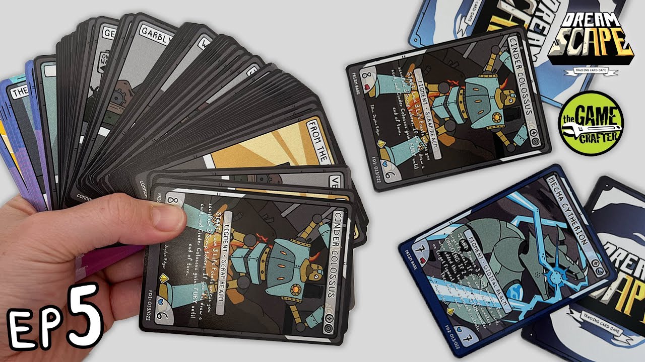 Dreamscape TCG Unboxing: Holos, Deck Boxes & Cards + TGC Review – Homemade Trading Card Game
