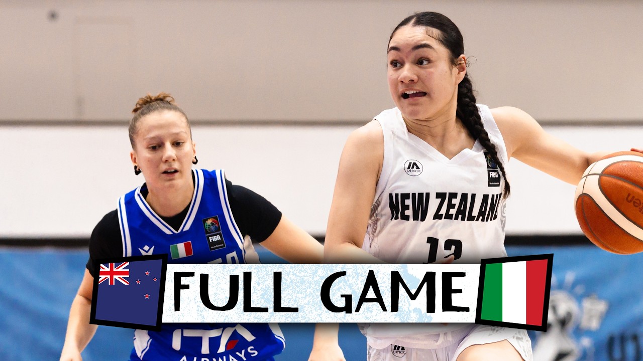 New Zealand v Italy | Full Basketball Game | FIBA U17 Women's Basketball World Cup 2026