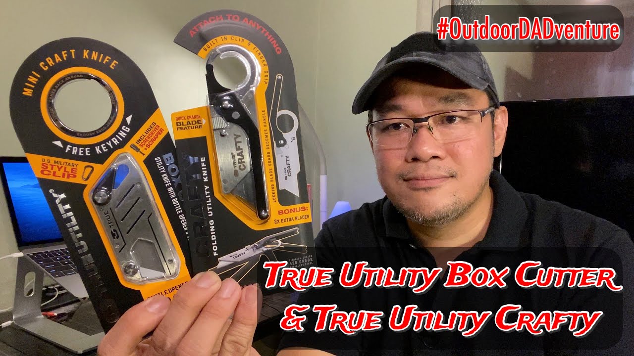 GEAR | True Utility Box Cutter and Crafty Folding Knife (Unboxing and Review)