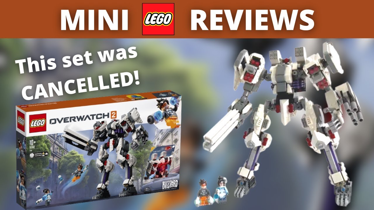 CANCELLED Lego Overwatch 2 Titan Mini Set Review!