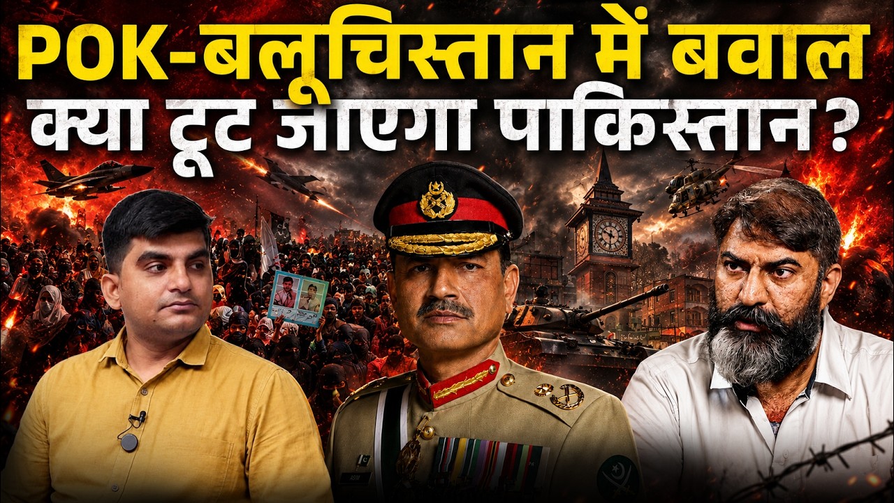 Chaos in PoK and Balochistan: Is Pakistan Breaking Apart? । CFTV। Major Samar Pal Singh Toorr