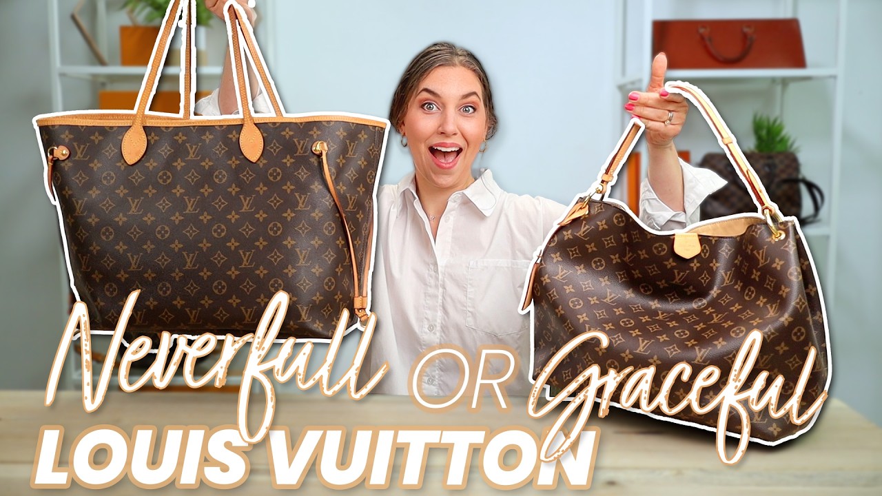 Louis Vuitton Neverfull GM vs. Graceful MM | Which LV Tote Bag is Right for You?