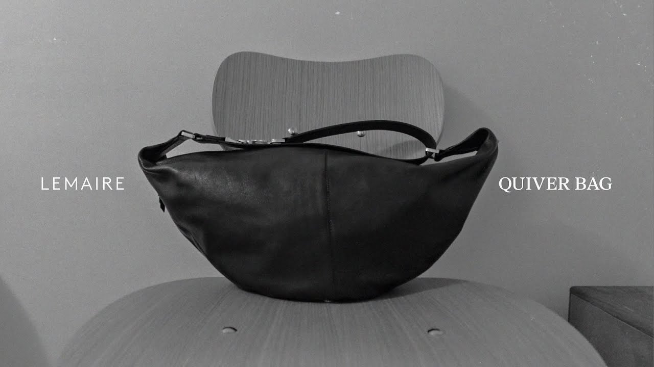 르메르 신상 퀴버 클립백 다크초콜릿 | LEMAIRE Quiver Clip Bag Unboxing 
