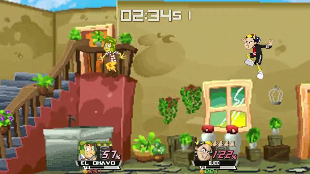 El Chavo VS. Quico Super Smash Bros. CMC+