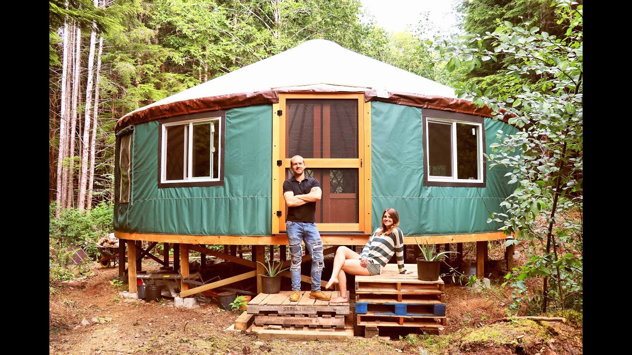 Come See Our TINY HOME In The Canadian Rain Forest - Ep. 27