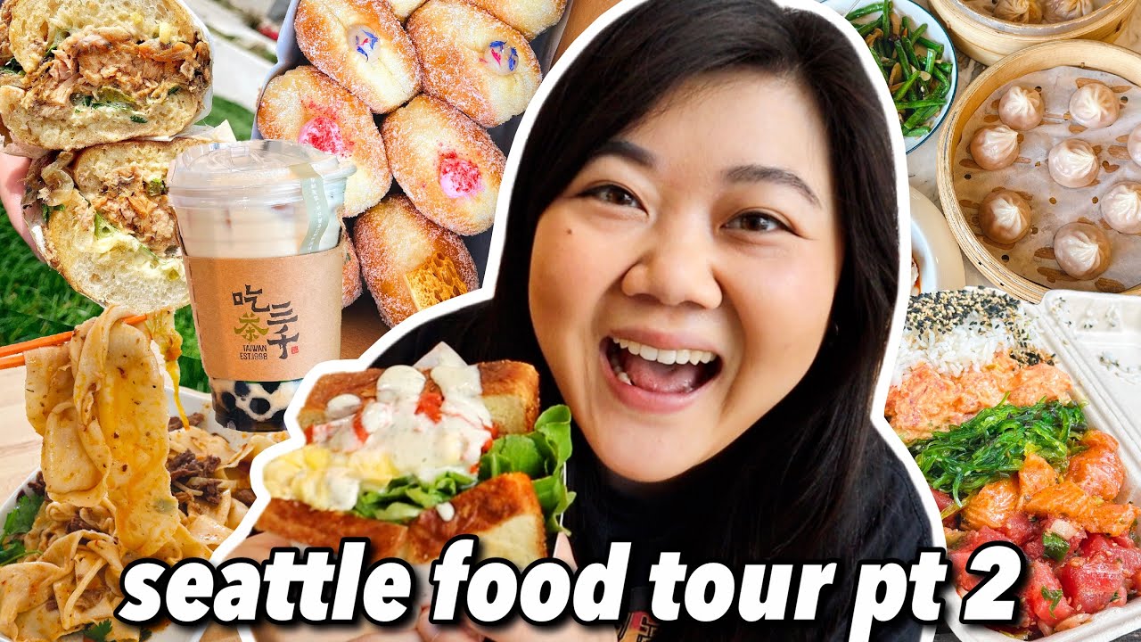 What to Eat in SEATTLE! Seattle Food Tour Part 2 2023