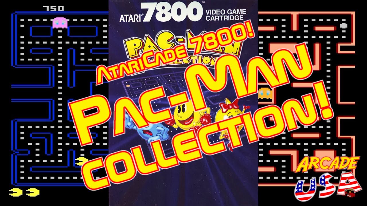 Pac Man Collection! (Atari 7800)
