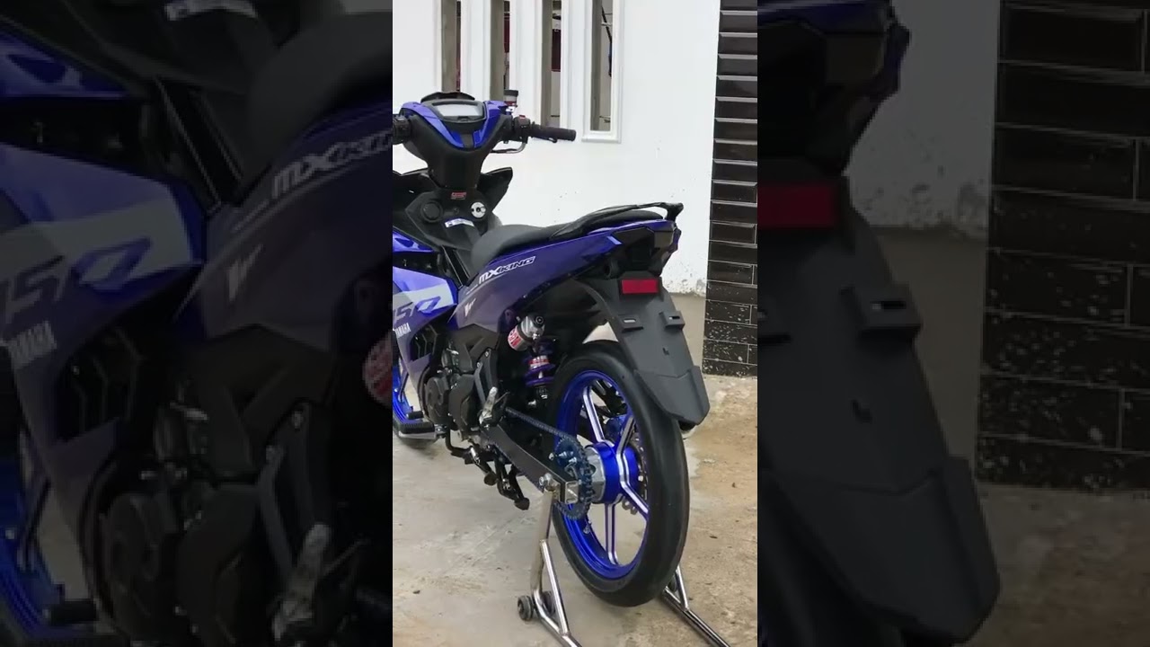 MX KING BIRU MODIFIKASI PART2  #shorts #mxking #komorod